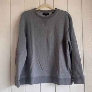Vince Men’s Gray Pullover Crewneck Sweater